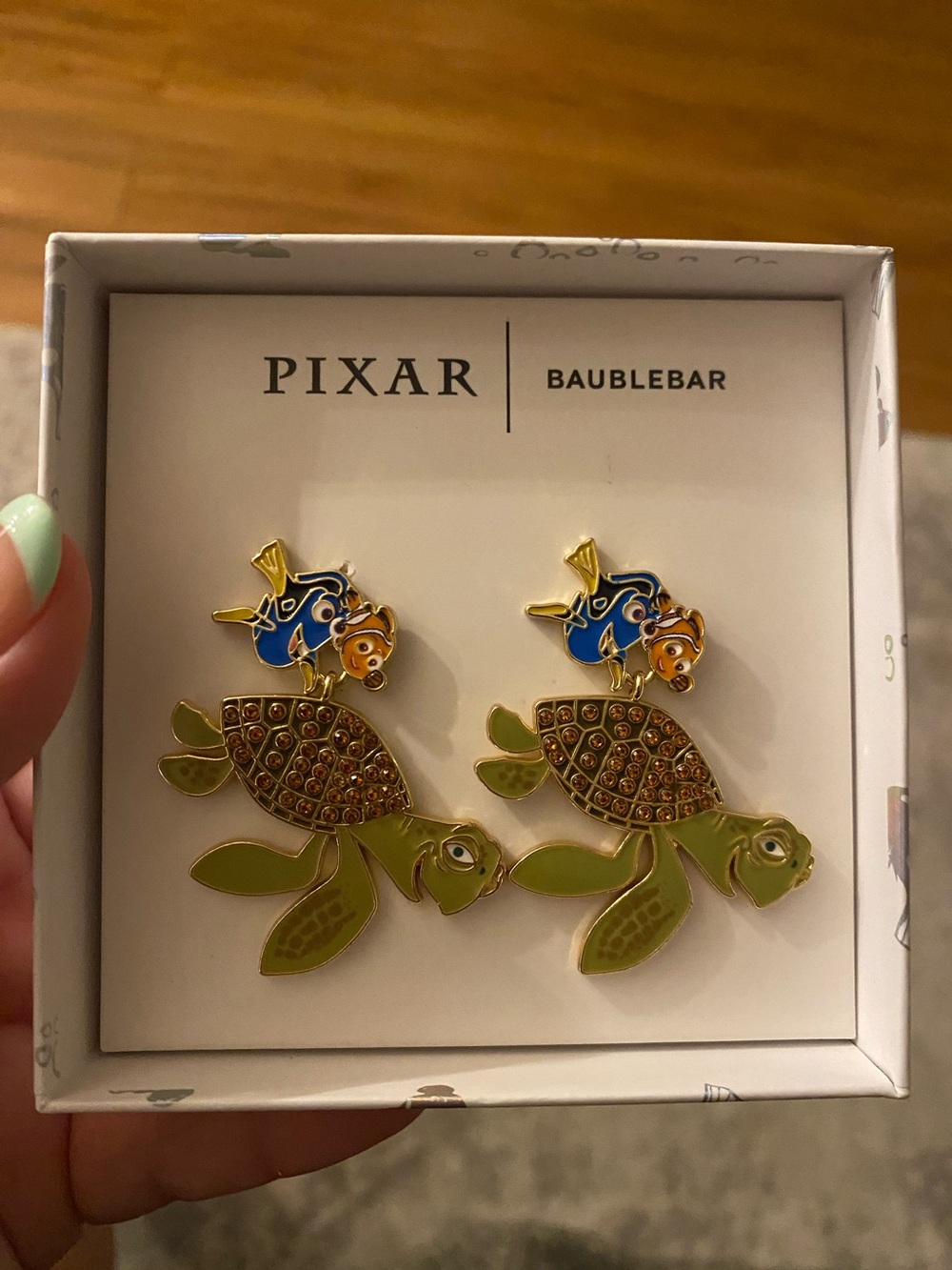 Pixar BaubleBar finding Nemo Earrings